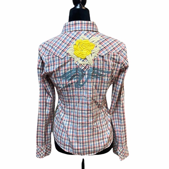 Vigoss embroidered western button down shirt - Picture 6 of 6